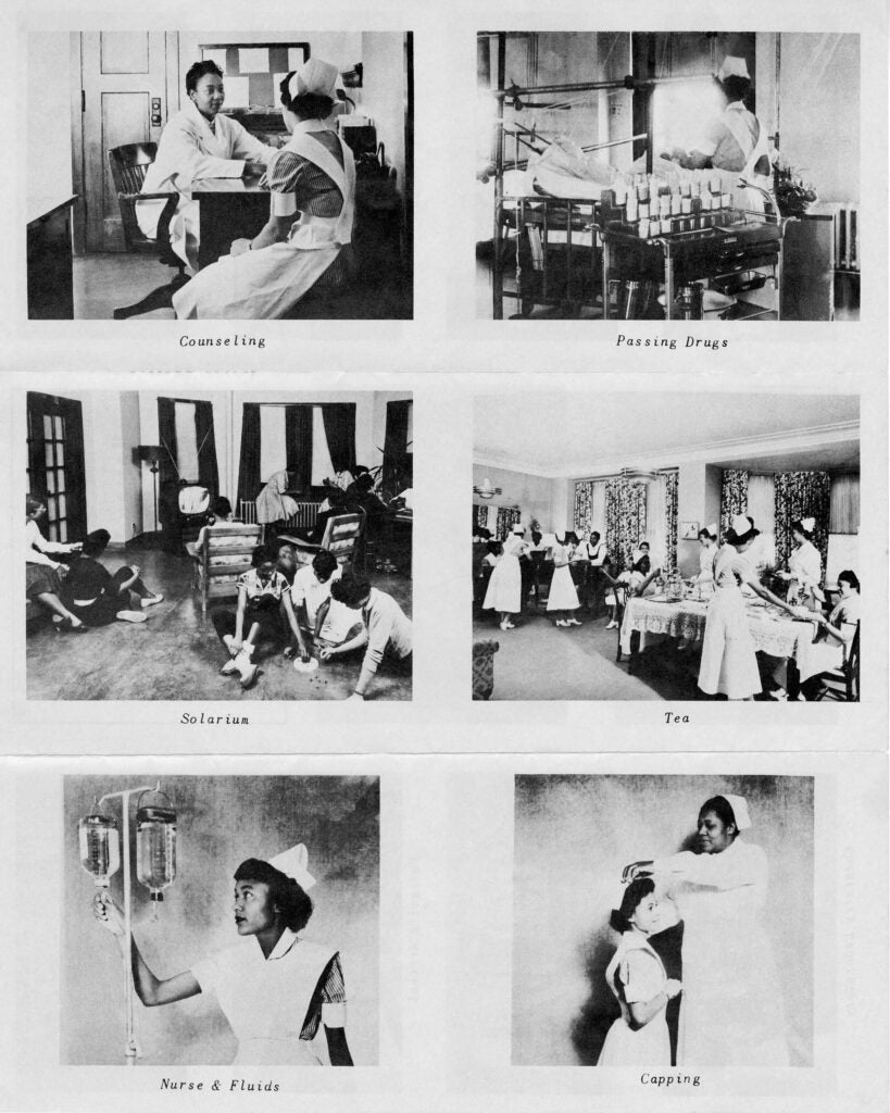 1940: School of Nursing pamphlet