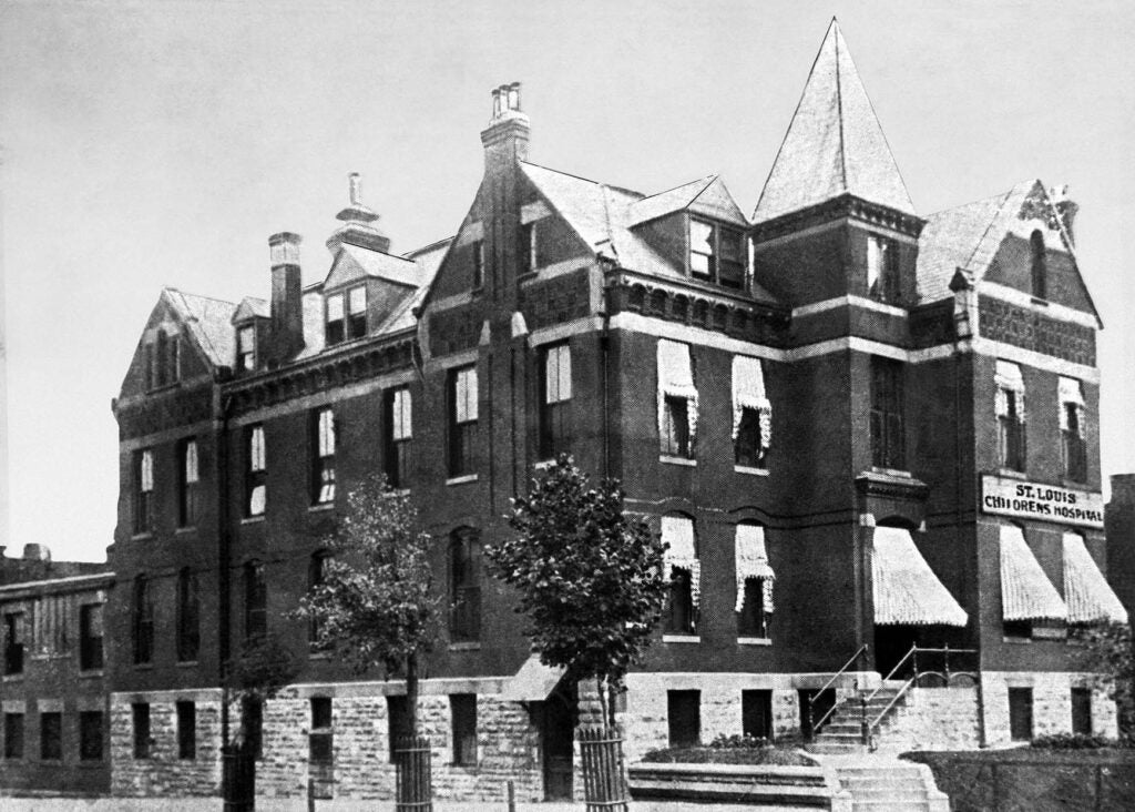 St. Louis Children’s Hospital, 1884