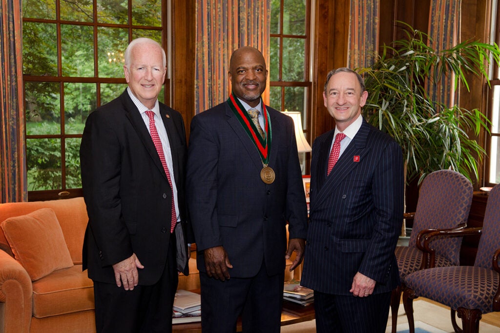 2014: Arnold Bullock receives endowed professorship